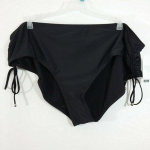 Time & Tru Swimsuit Bottom Black Swim Brief 3X